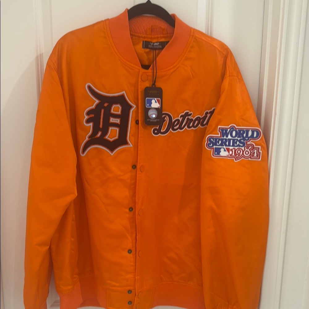 Detroit Tigers Orange Jacket